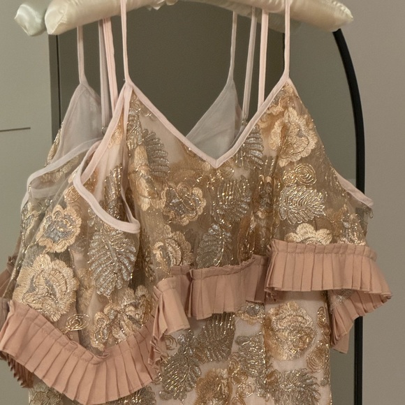 Hand embroidered cocktail dress - Picture 3 of 4